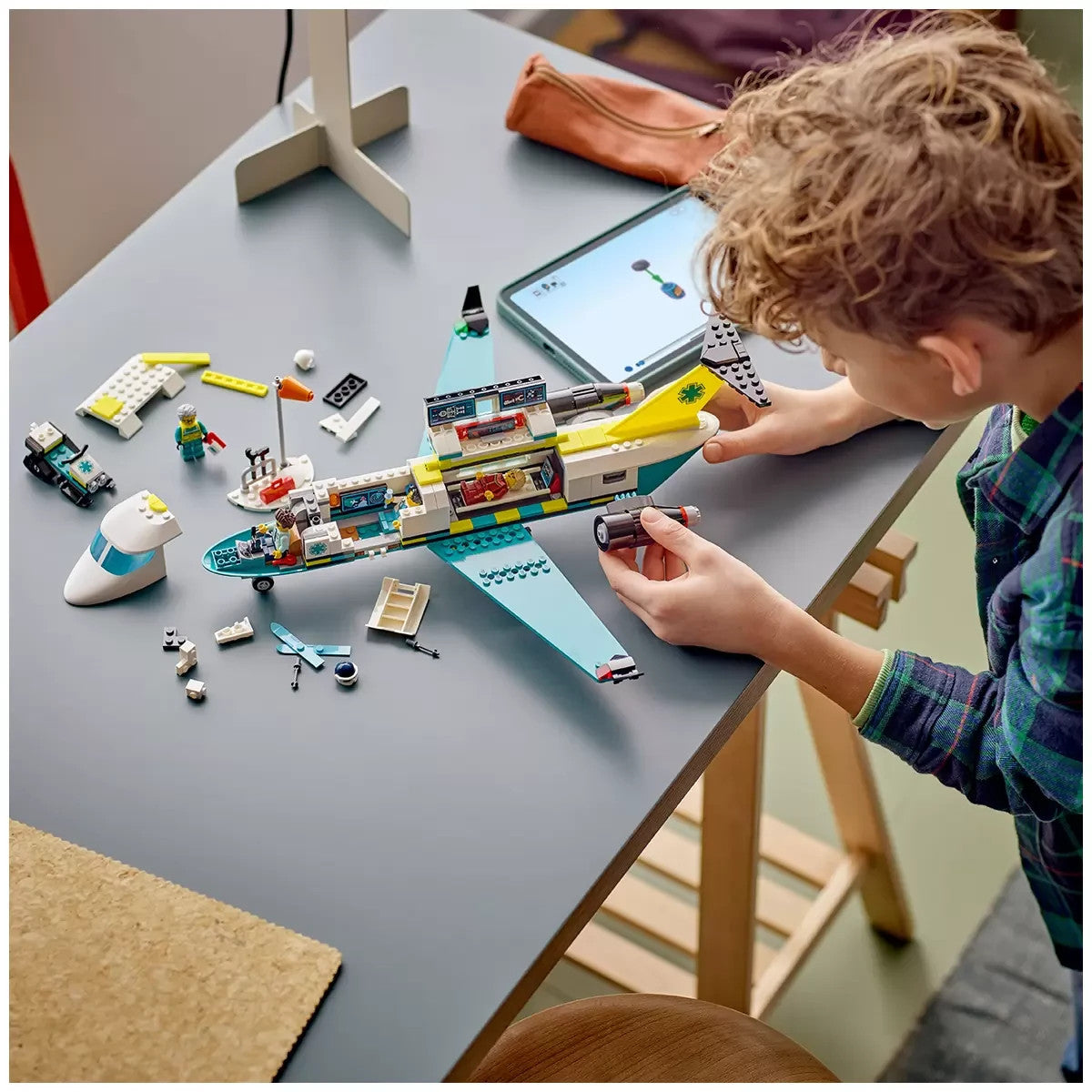 LEGO City 60465 Emergency Air Ambulance Airplane