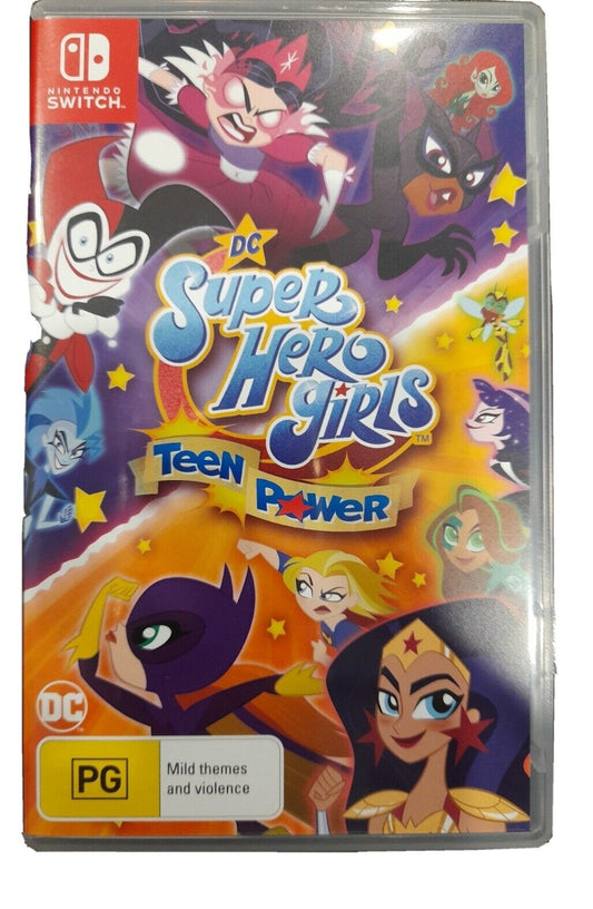 DC Super Hero Girls Teen Power Switch Game Brand New Unsealed