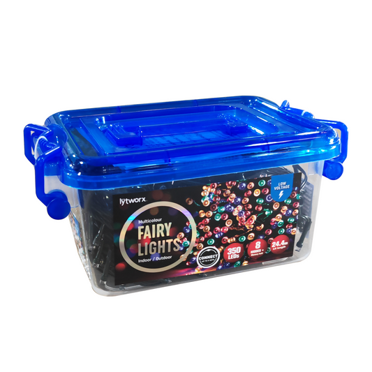 Lytworx 350 LED Red Green Fairy String Christmas Decoration Low Voltage