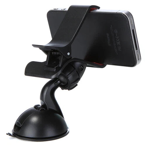 Car Mount Holder Cradle Windshield for iPhone 16 Samsung Galaxy GPS Mobile Phone