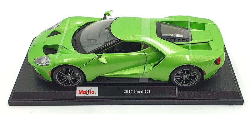 Maisto 2017 Ford GT Special Edition Die Cast Car Model 1:18 Scale Green