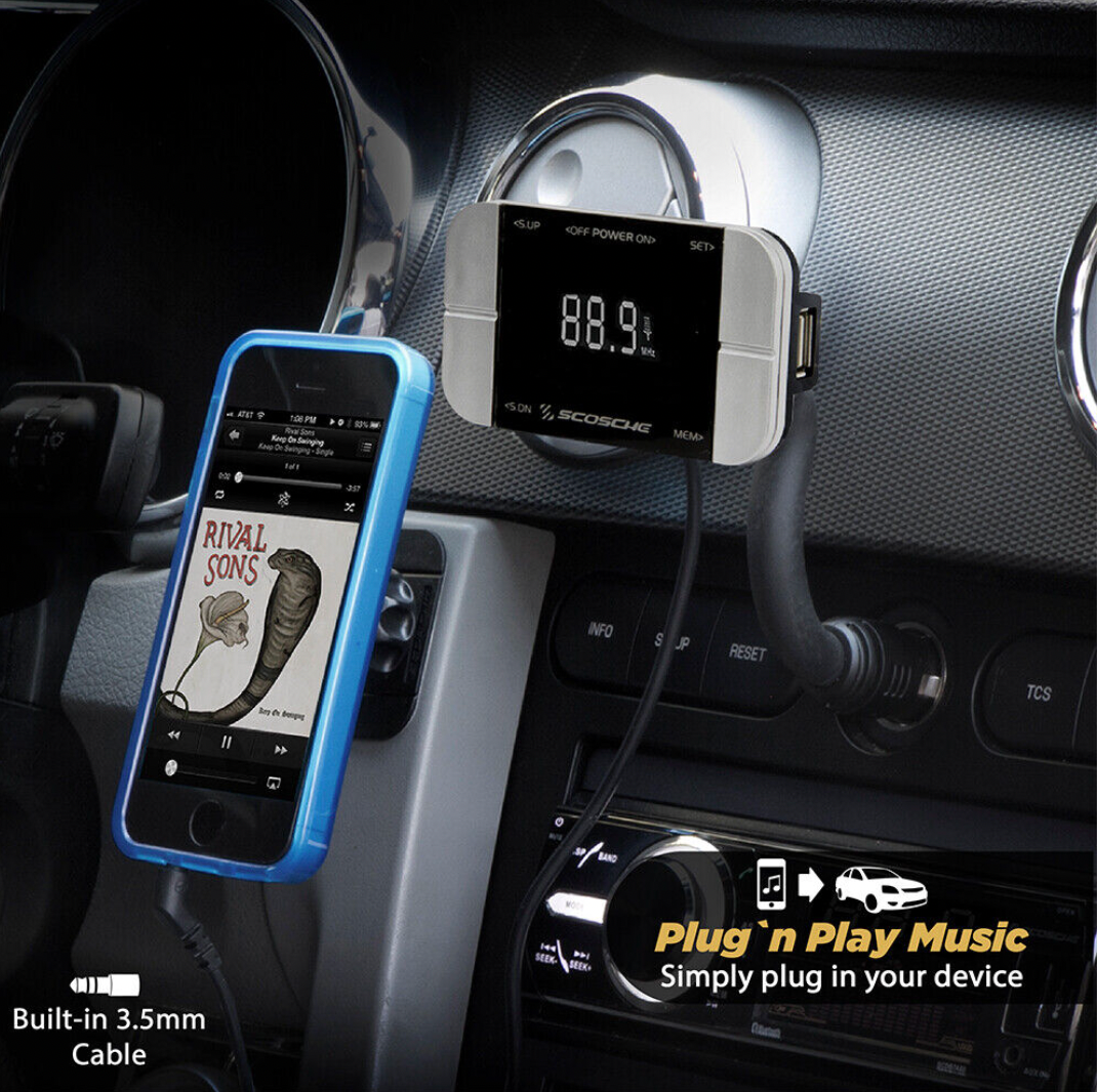 Scosche TuneIt™ Pro Docking FM Transmitter
