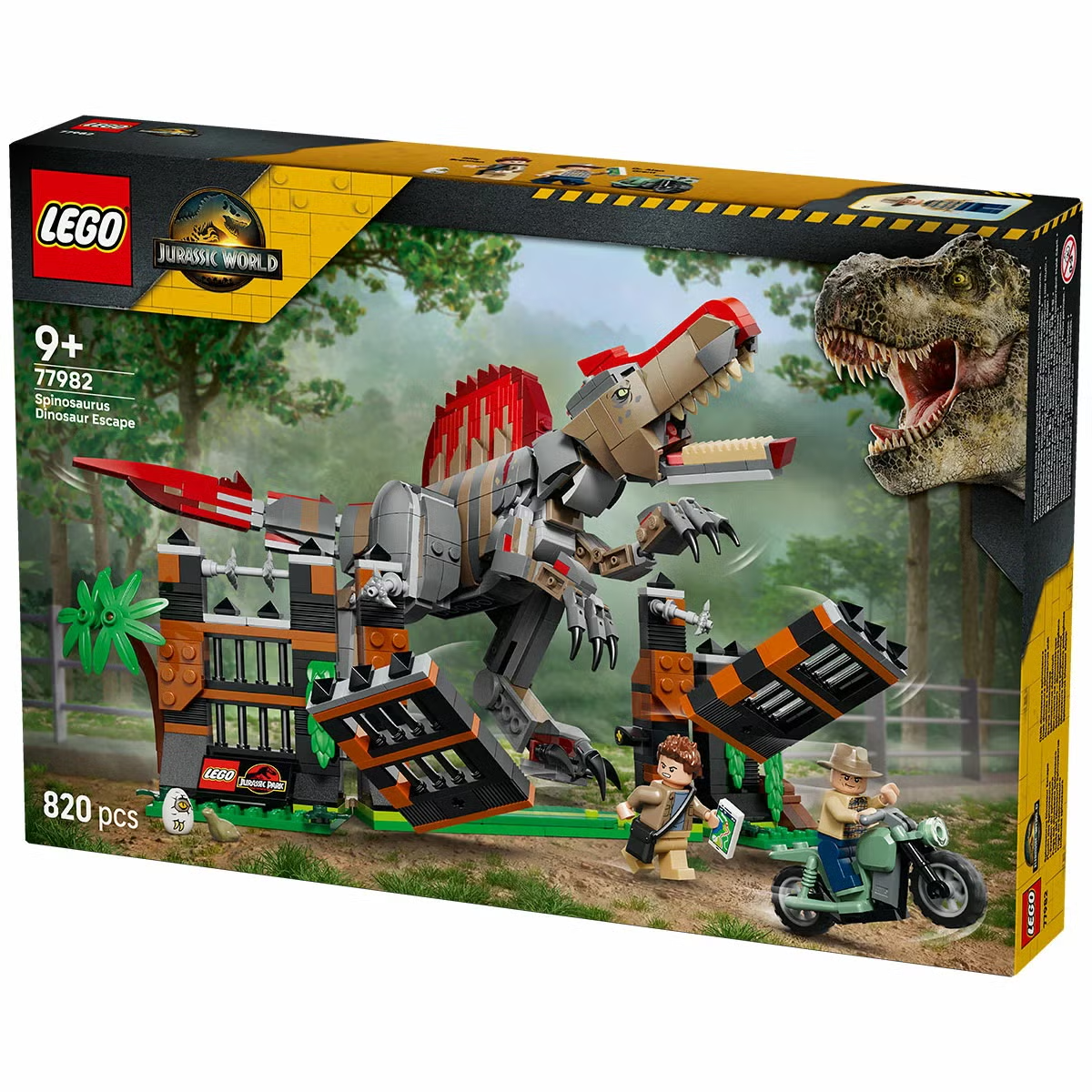 LEGO 77982 Jurassic World – Spinosaurus Dinosaur Escape