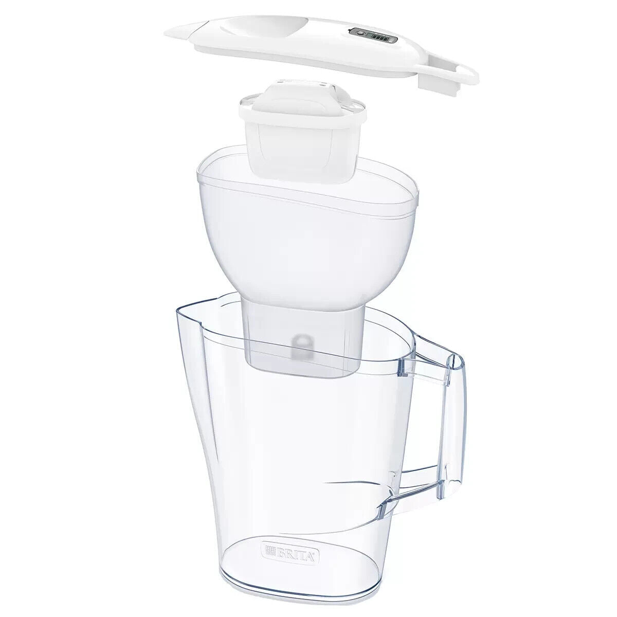 Brita Water Filter Jug 3.5L Aluna XL with 2 Brita Maxtra Pro Filter Cartridges