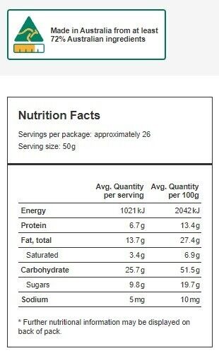 Brookfarm Super Grains Tart Cherries Cranberry Coconut Healthy Breakfast Cereal