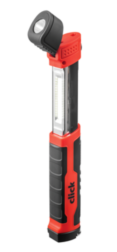 Click 300 Lumen Compact Extendable Rechargeable Inspection Light