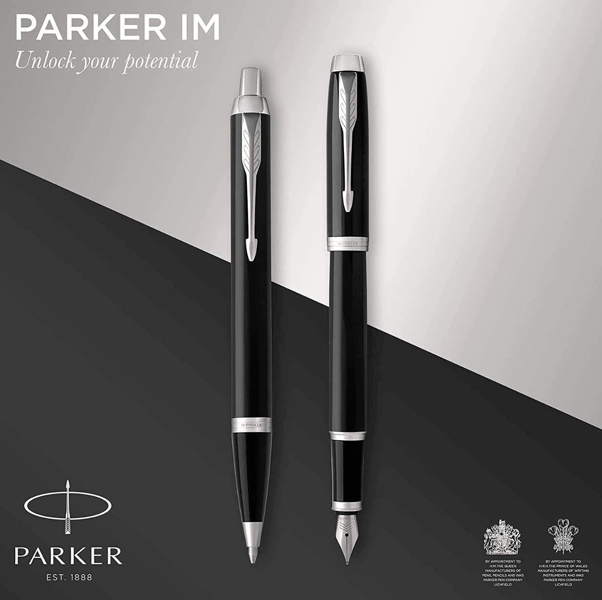 Parker IM Duo Ballpoint Fountain Pen Gift Set