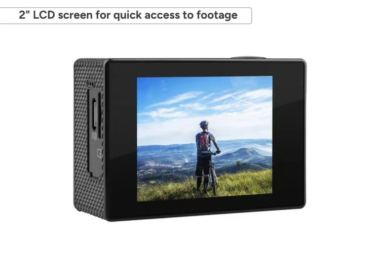 1080P Action Camera HD WiFi DV Sports Camcorder Underwater Cam Video Recorder