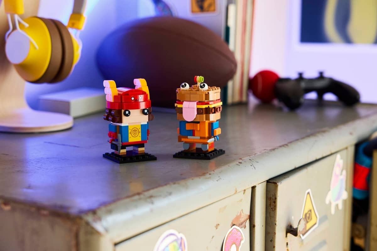 LEGO 40910 Fortnite Beef Boss & Skye Figures BrickHeadz - BRAND NEW / SEALED
