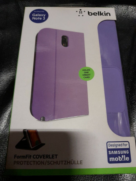 Belkin F8M734B1C02 Case for Samsung Galaxy Note 3 FormFit Coverlet Brand New