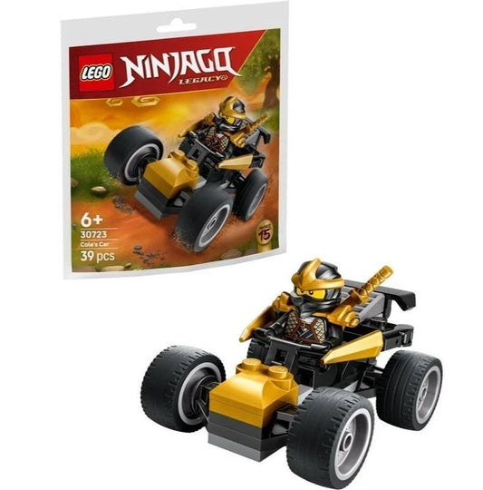 LEGO Ninjago Cole's Car Set 30723 Paper Bag PolyBag Legacy RARE EXCLUSIVE NEW