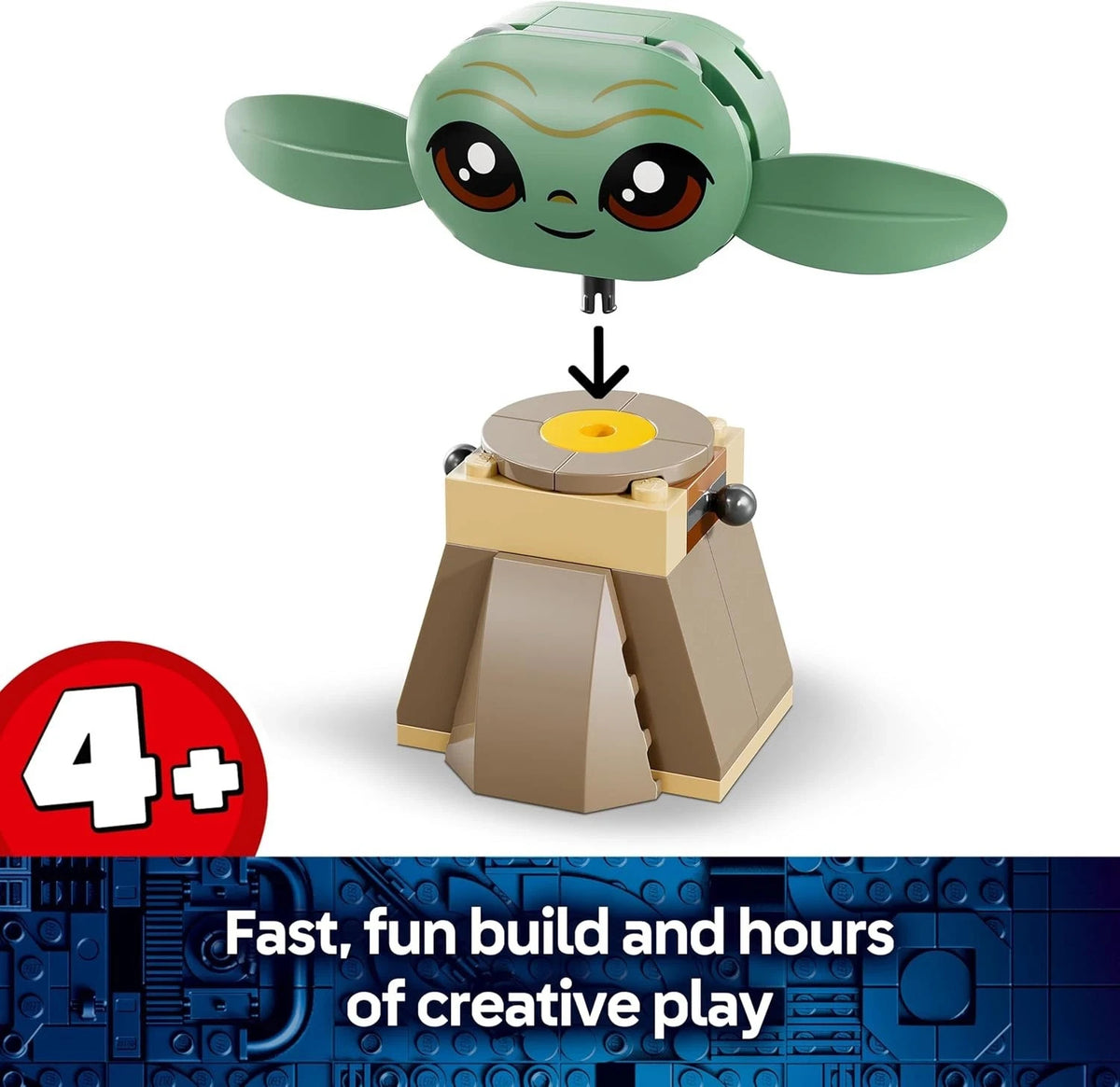 LEGO 75443 Star Wars Grogu's Homestead - Building Toy w/a Grogu Figu (US IMPORT)