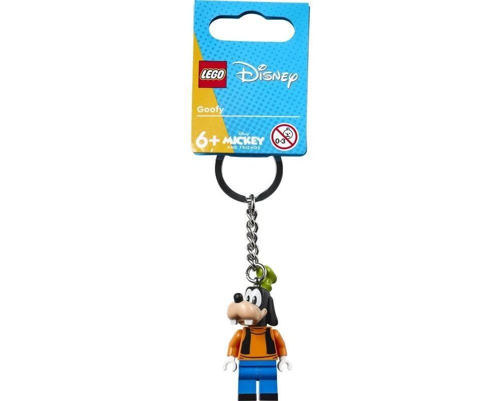 LEGO GOOFY KEYRING 854196 DISNEY MINIFIGURE KEYCHAIN KEY RING BRAND NEW WITH TAG