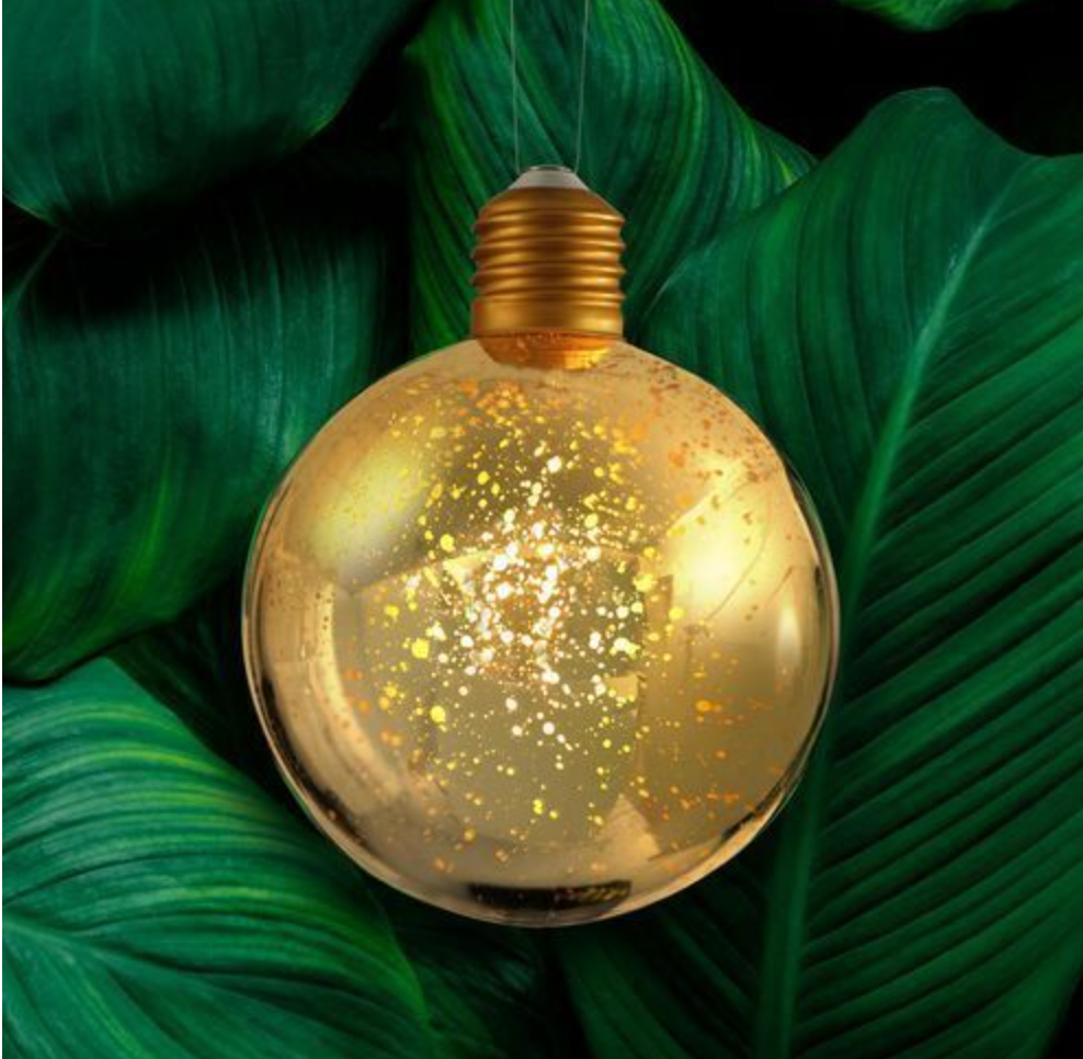 Lytwork Led Filament Hanging Bulb Gold Look indoor/outdoor Brand New