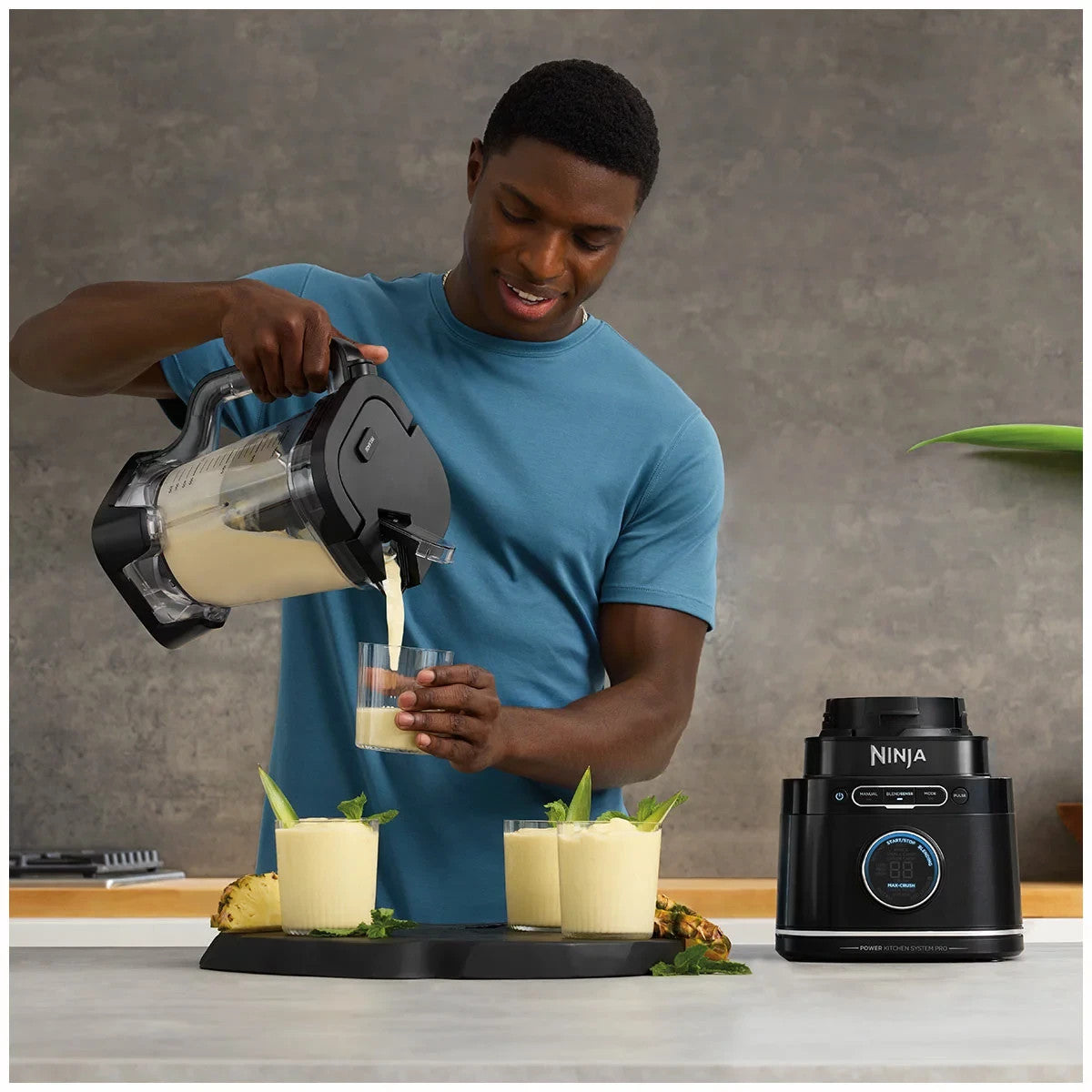 Ninja Detect Kitchen System Power Blender and Processor Pro TB401