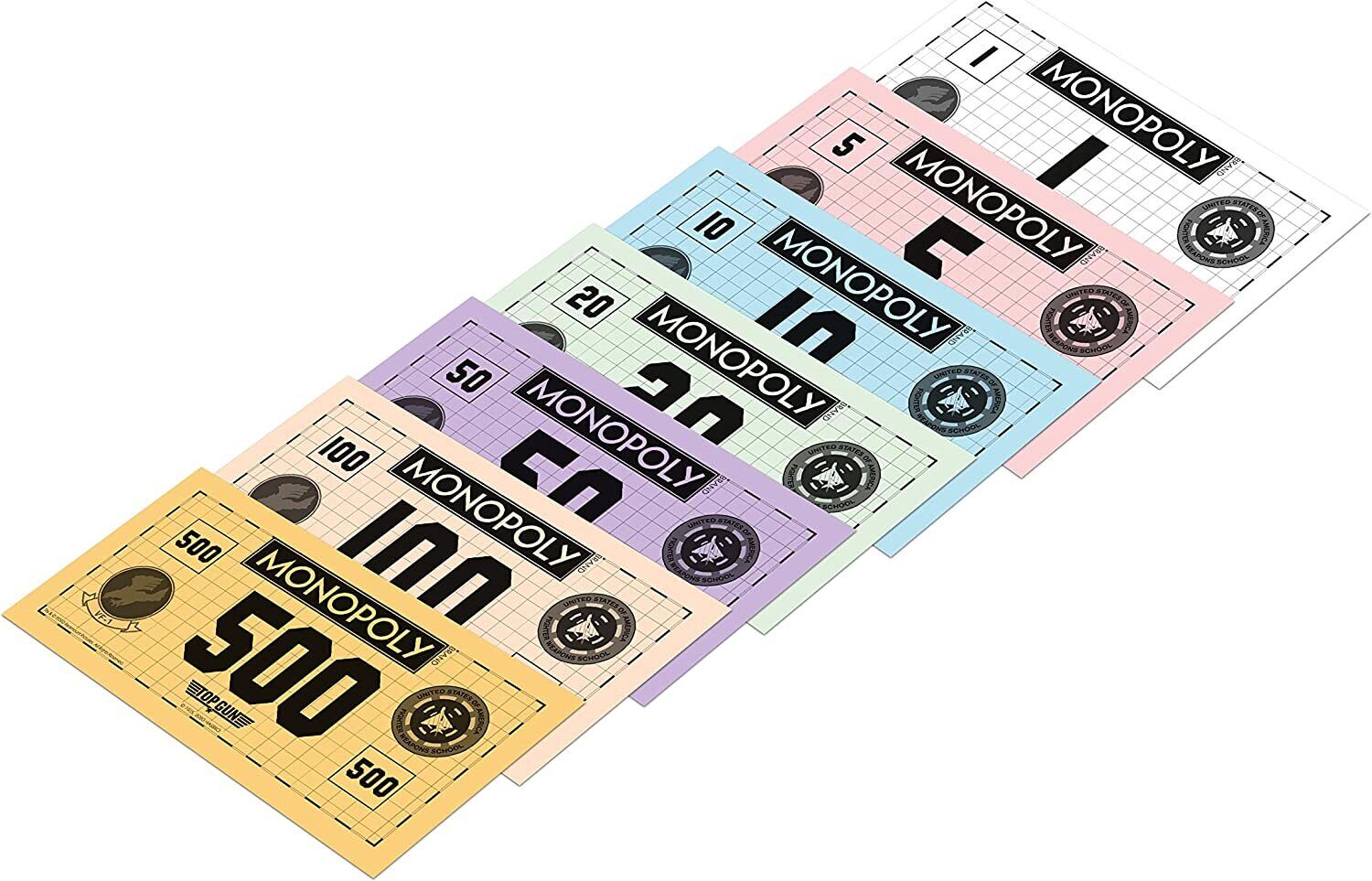 Monopoly Top Gun Edition Board Game Age 8+ Brand New 