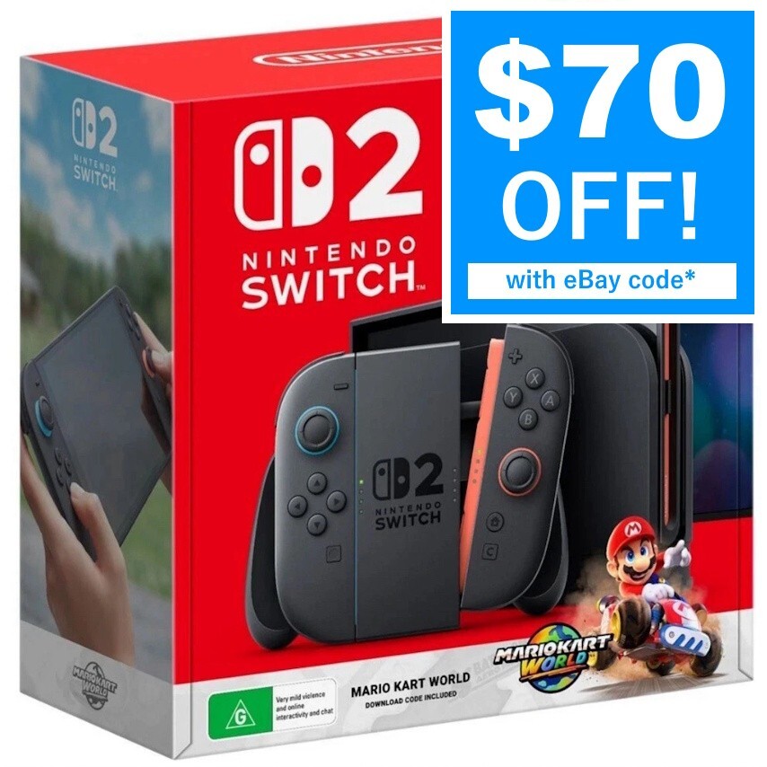 Nintendo Switch 2 Console + Mario Kart World Console Bundle Brand New