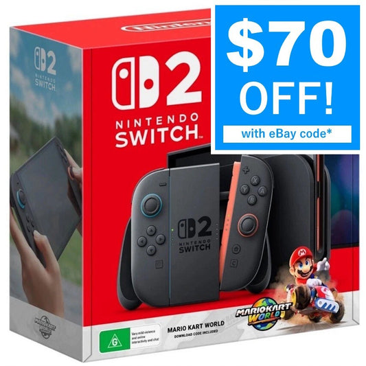 Nintendo Switch 2 Console + Mario Kart World Console Bundle Brand New