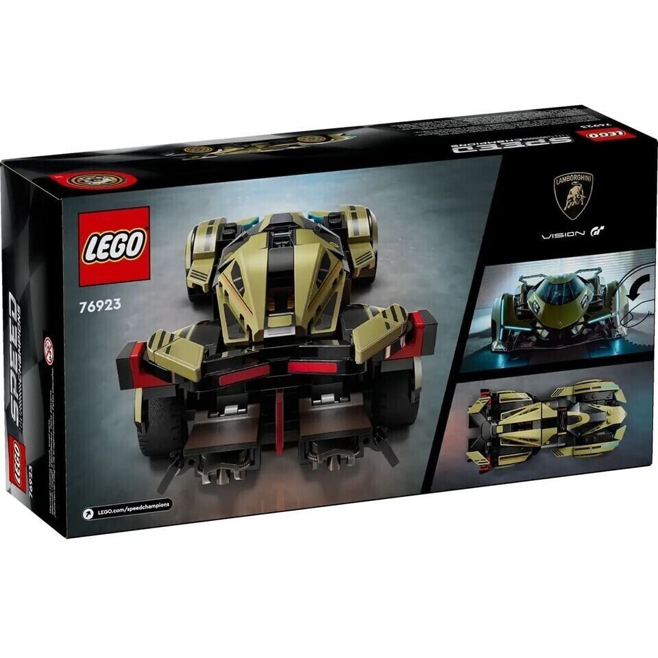 LEGO Speed Champions 76923 Lamborghini V12 Vision GT Super Car BRAND NEW SEALED