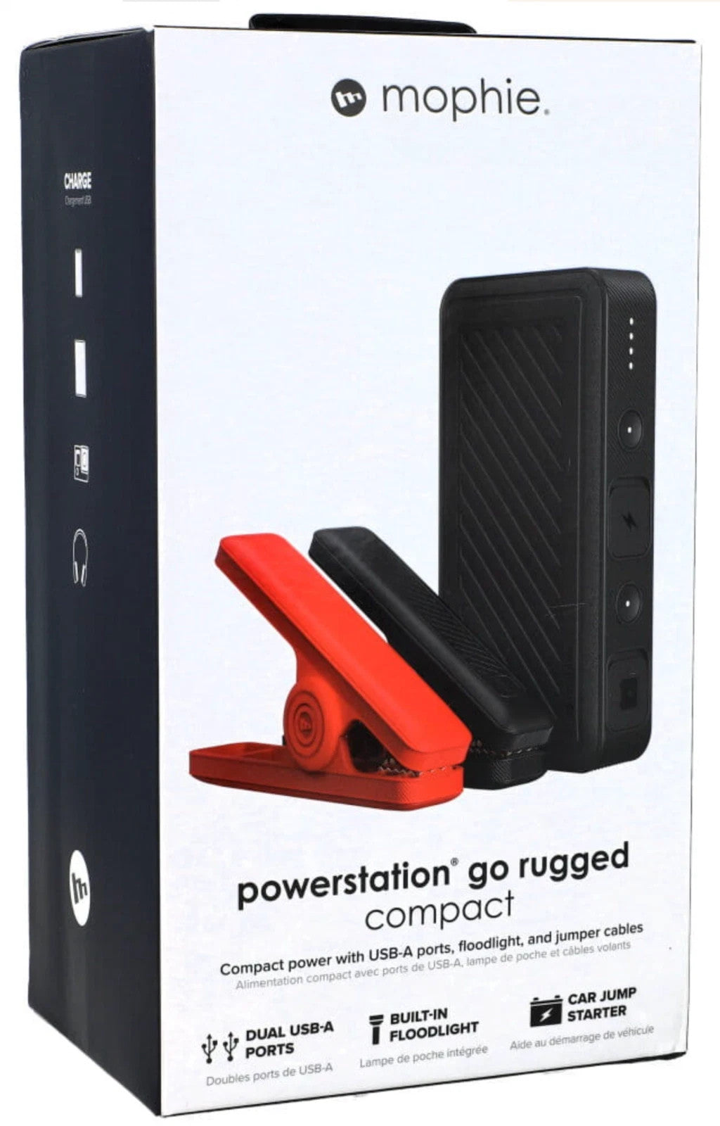 Mophie PowerStation Go Rugged Compact Jump Starter Power Bank Floodlight
