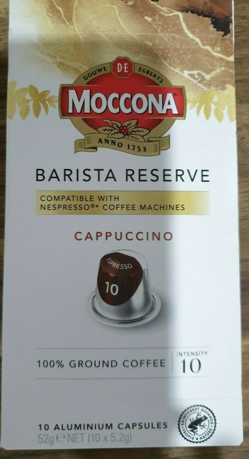 Moccona Barista Reserve Espresso Coffee Pods Capsules