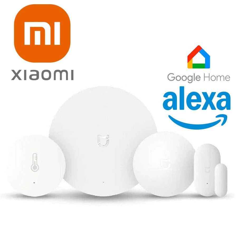 Xiaomi 4in1 Mi Smart Home Starter Pack Hub Window Humidity Sensor Google Alexa