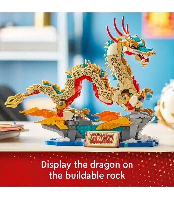LEGO 80112 Auspicious Dragon The Spring Festival Brand NEW FREE SHIPPING AU
