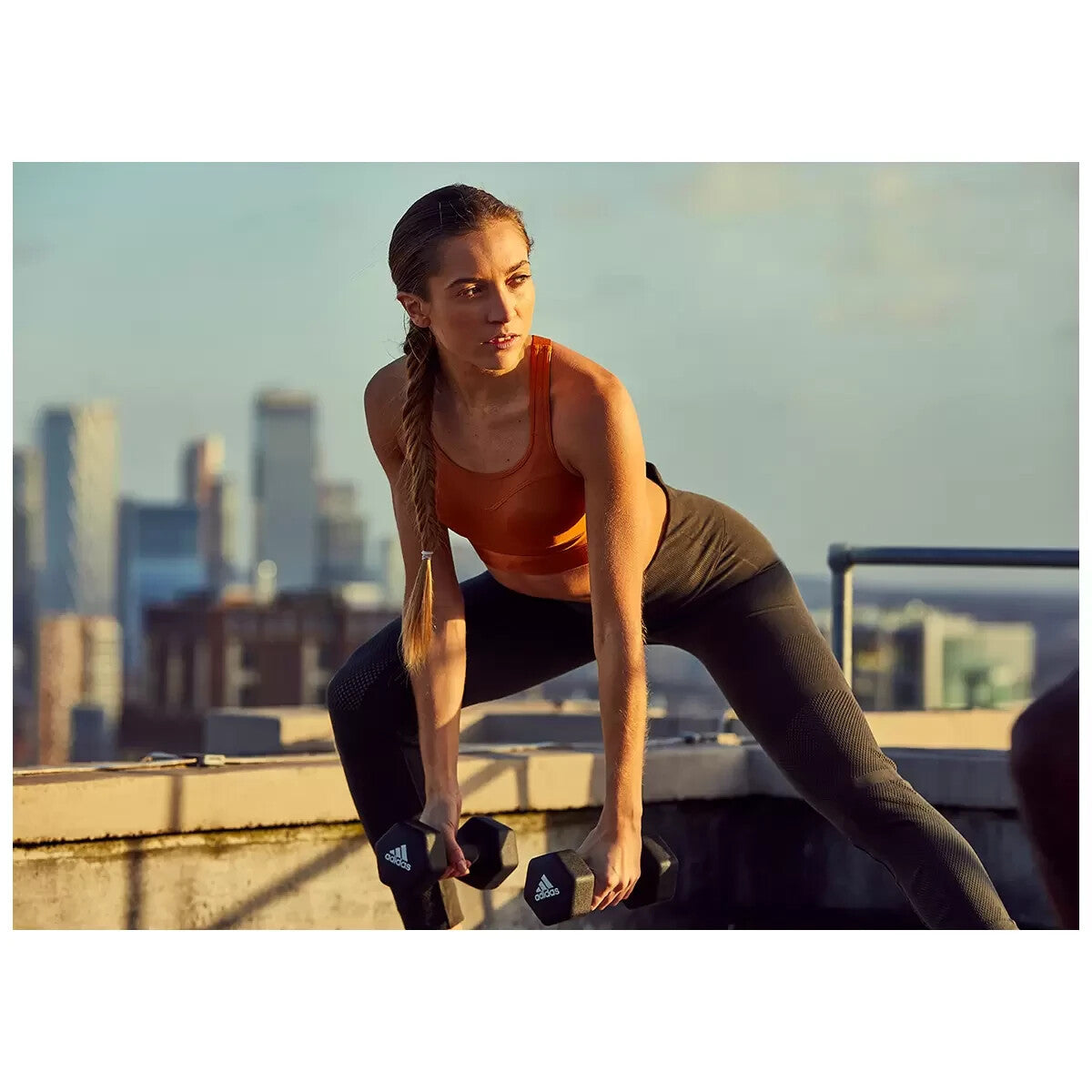 Adidas Dumbbells Weights Set Fitness Gym Workout Pair Of 1Kg ,2Kg, 3Kg, 4Kg, 5Kg