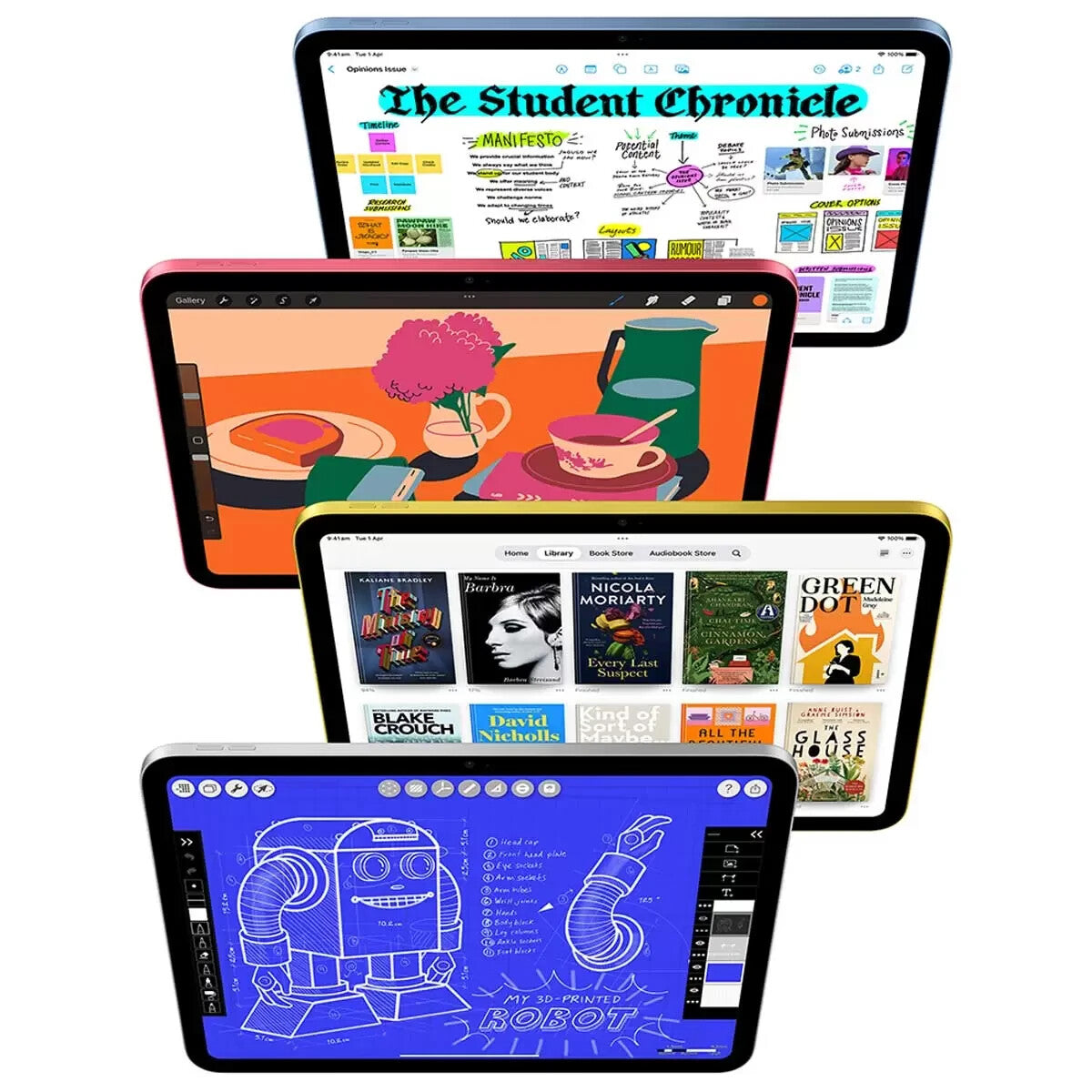 Apple Ipad A16 11" Tablet 128GB WiFi | Silver