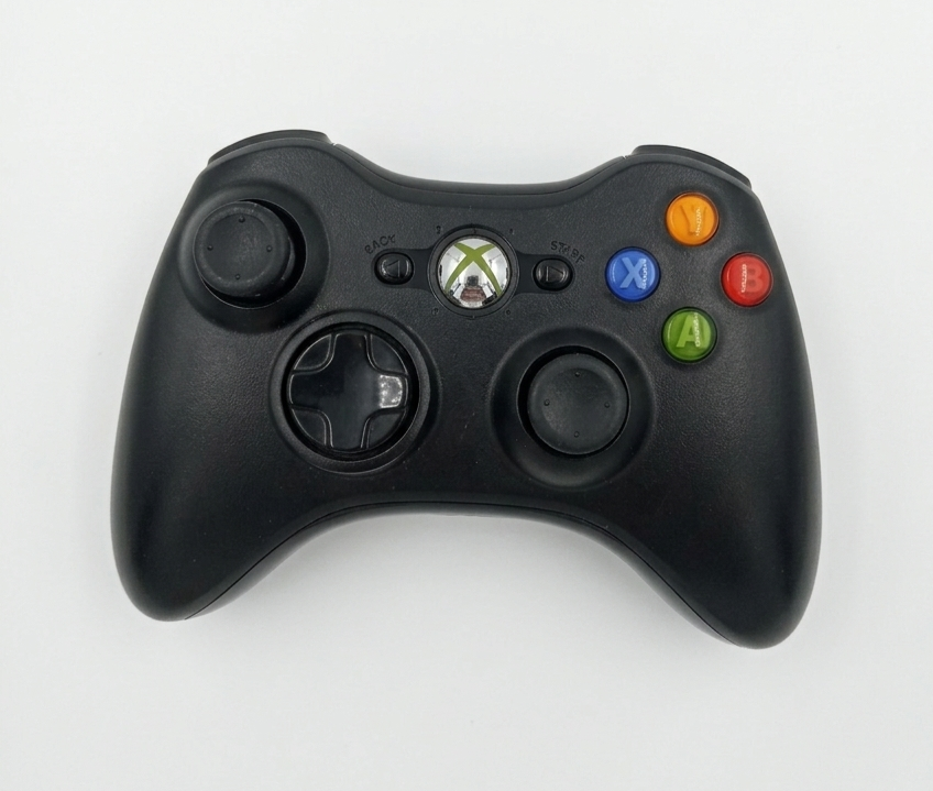 Genuine Microsoft Xbox 360 Wireless Controller – Black