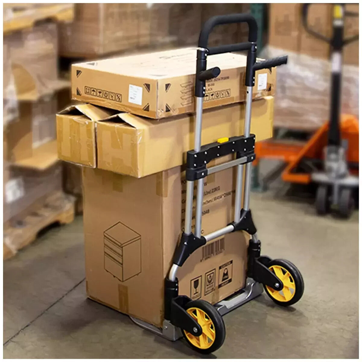 Toolmaster Hand Truck Trolley Maximum Load Capacity of up to 150 kg Easy To Fold