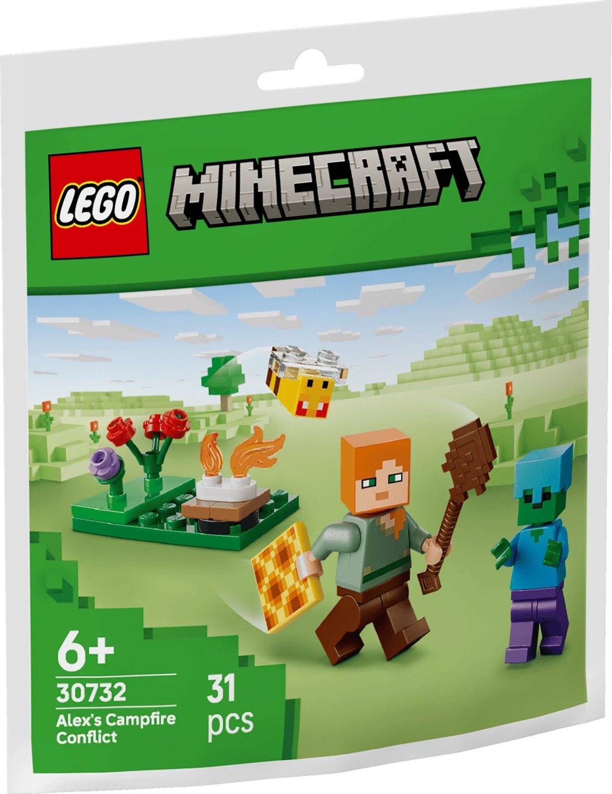 LEGO 30732 Minecraft Alex's Campfire Conflict - BRAND NEW / SEALED