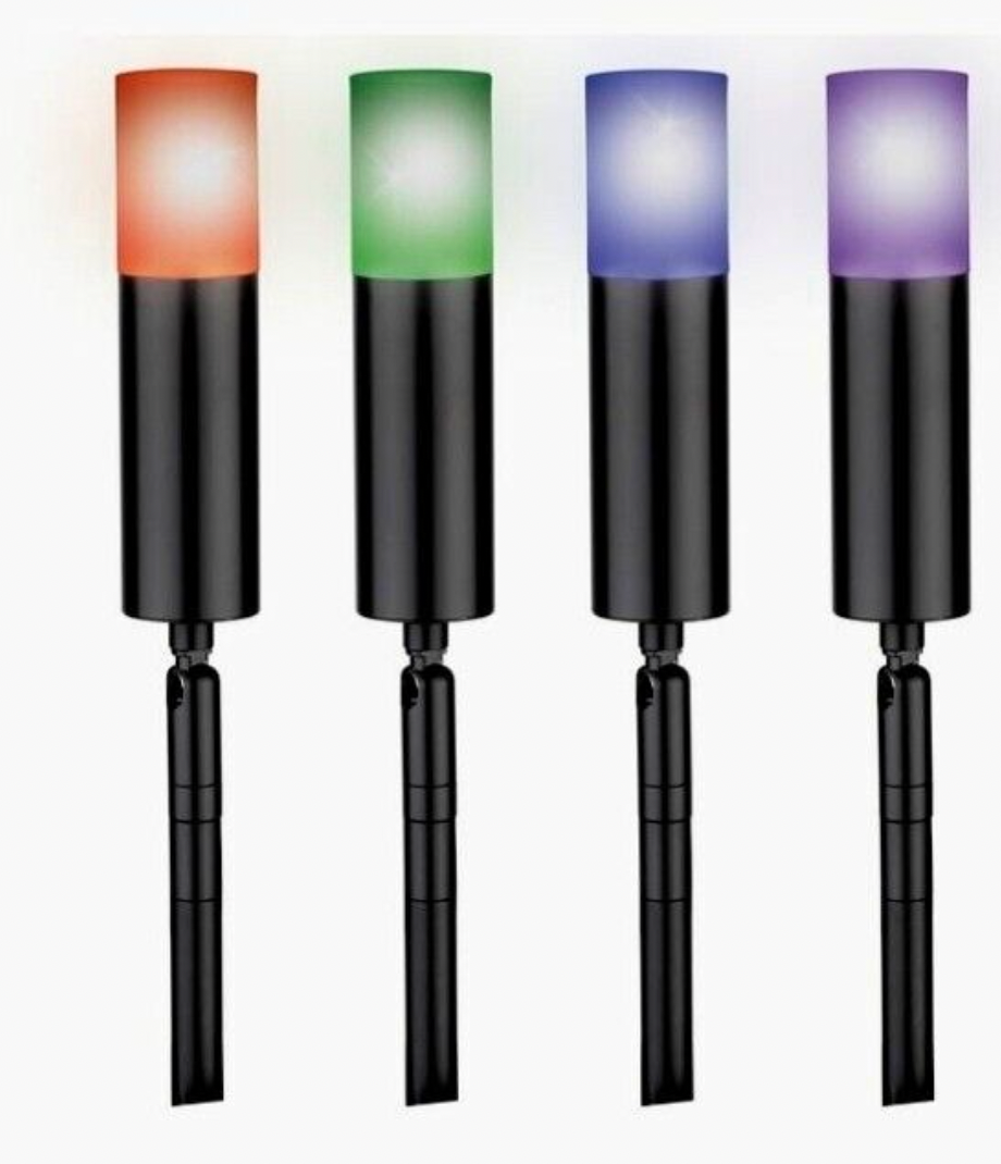 Arlec 4pk Smart Grid Connect Low Voltage RGBW LED Bollard Lights