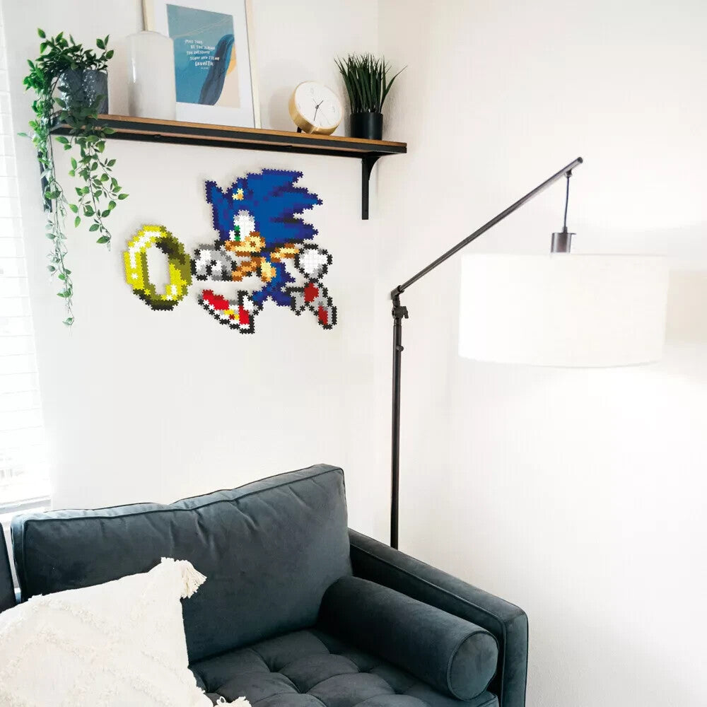 TOMY 700pc Jixelz Remix Sonic the Hedgehog Ring Kids Jigsaw Pixels Puzzle Set