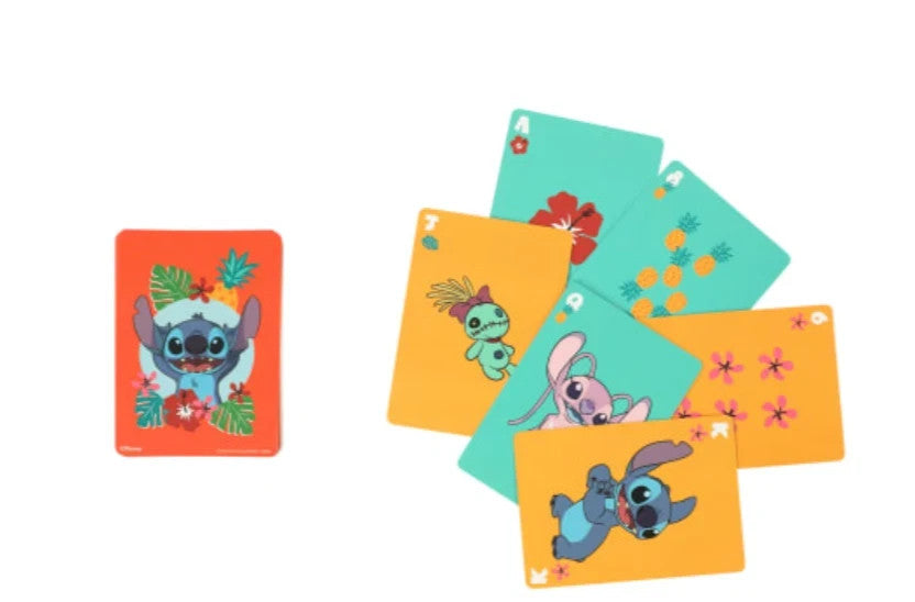 Paladone Playing Cards Disney Lilo & Stitch Storage Tin & Standard Deck NEW