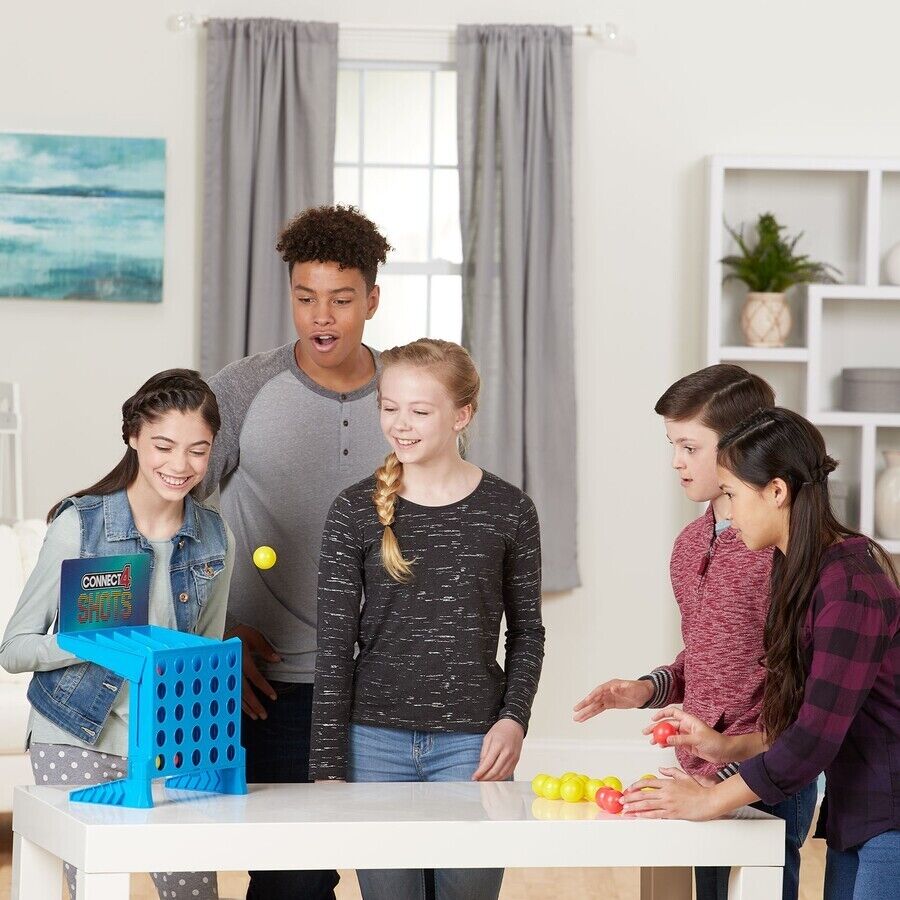Connect 4 Shots Bounce em in 4 The Win 2+ Players Kids Board Games And Toy NEW