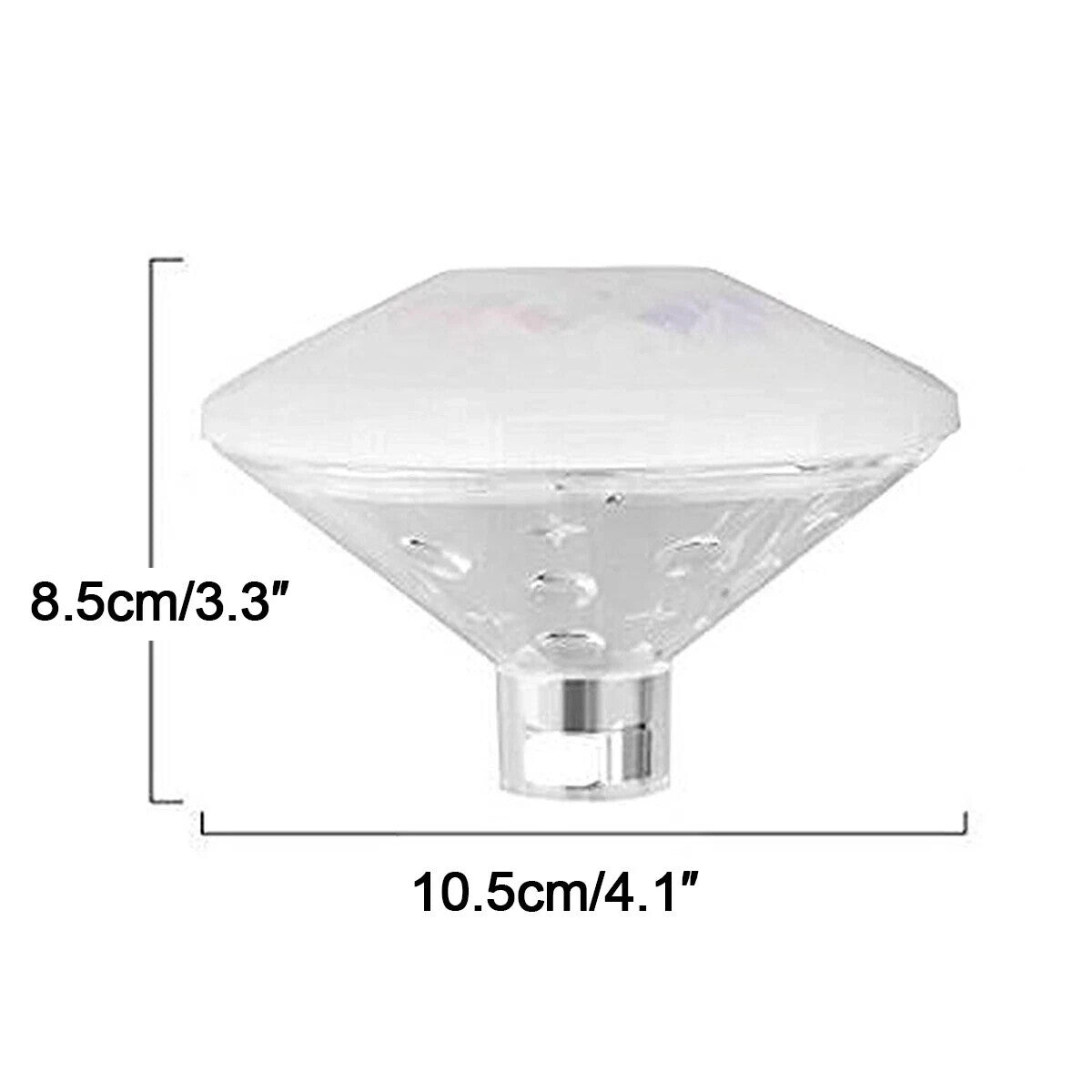 LED Floating Bath Lights Underwater Hot Tub RGB Colorful Lazy Spa Disco Lamp