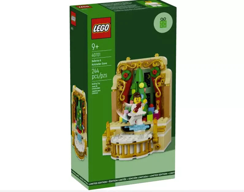 LEGO Christmas 40701 Ballerina & Nutcracker Scene NEW