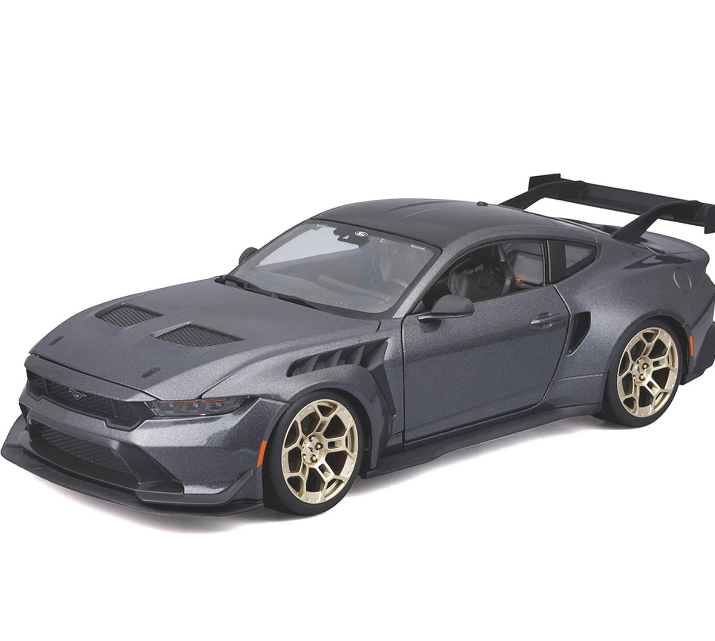 Maisto 1:18 2025 Ford Mustang GTD – Metallic Dark Grey – Special Edition