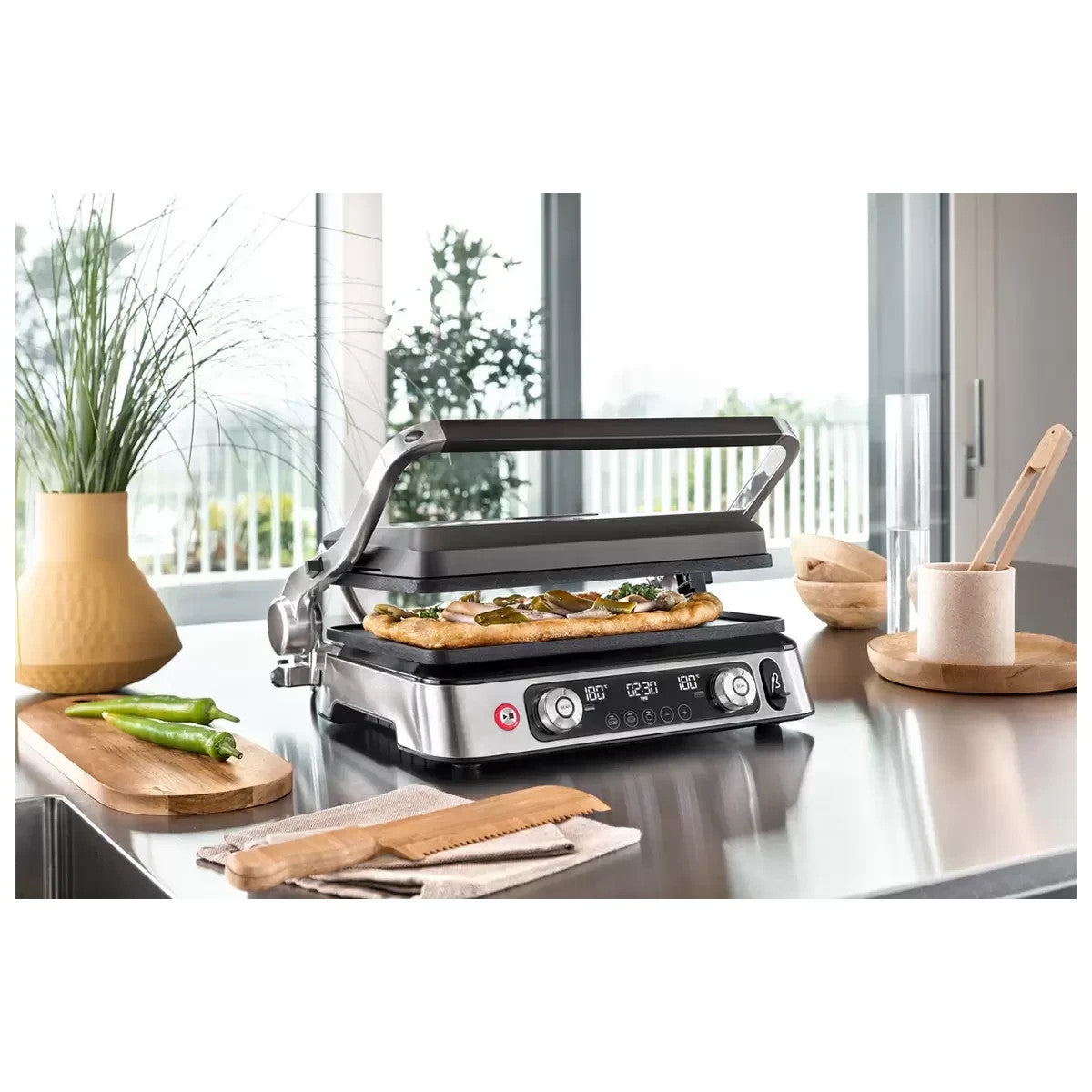 De'longhi Multi Grill 1100 Contract With Thermoprobe CGH1112DP