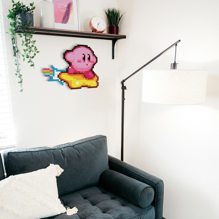 TOMY 700pc Jixelz Remix Warp Star Kirby Kids Jigsaw Pixels Puzzle Set