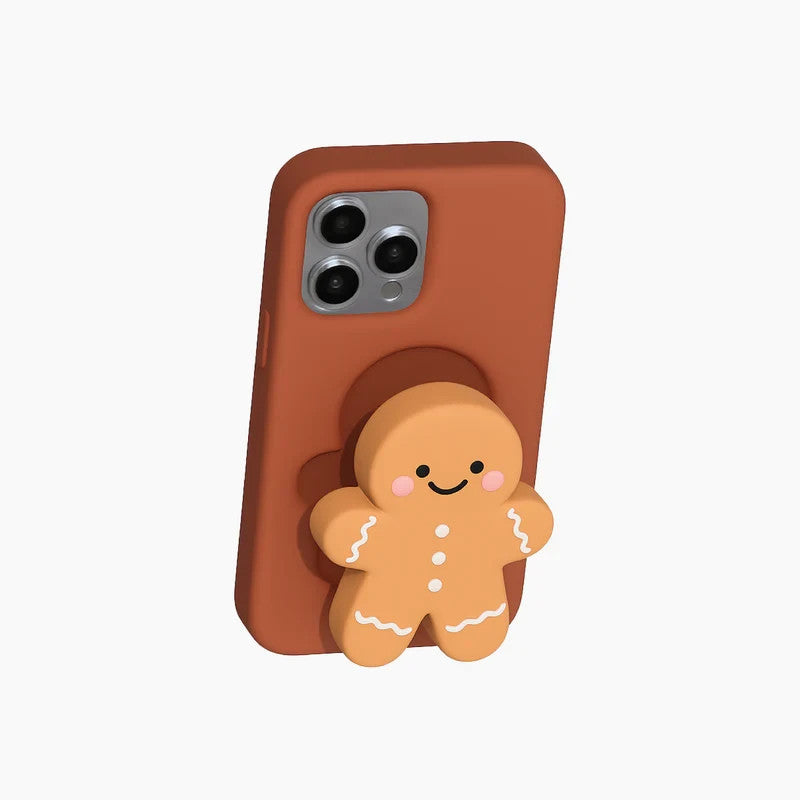 ARTIKL POPPET 3D Popstand Case for iPhone 15 14 13  Gingerbread Man POP STAND