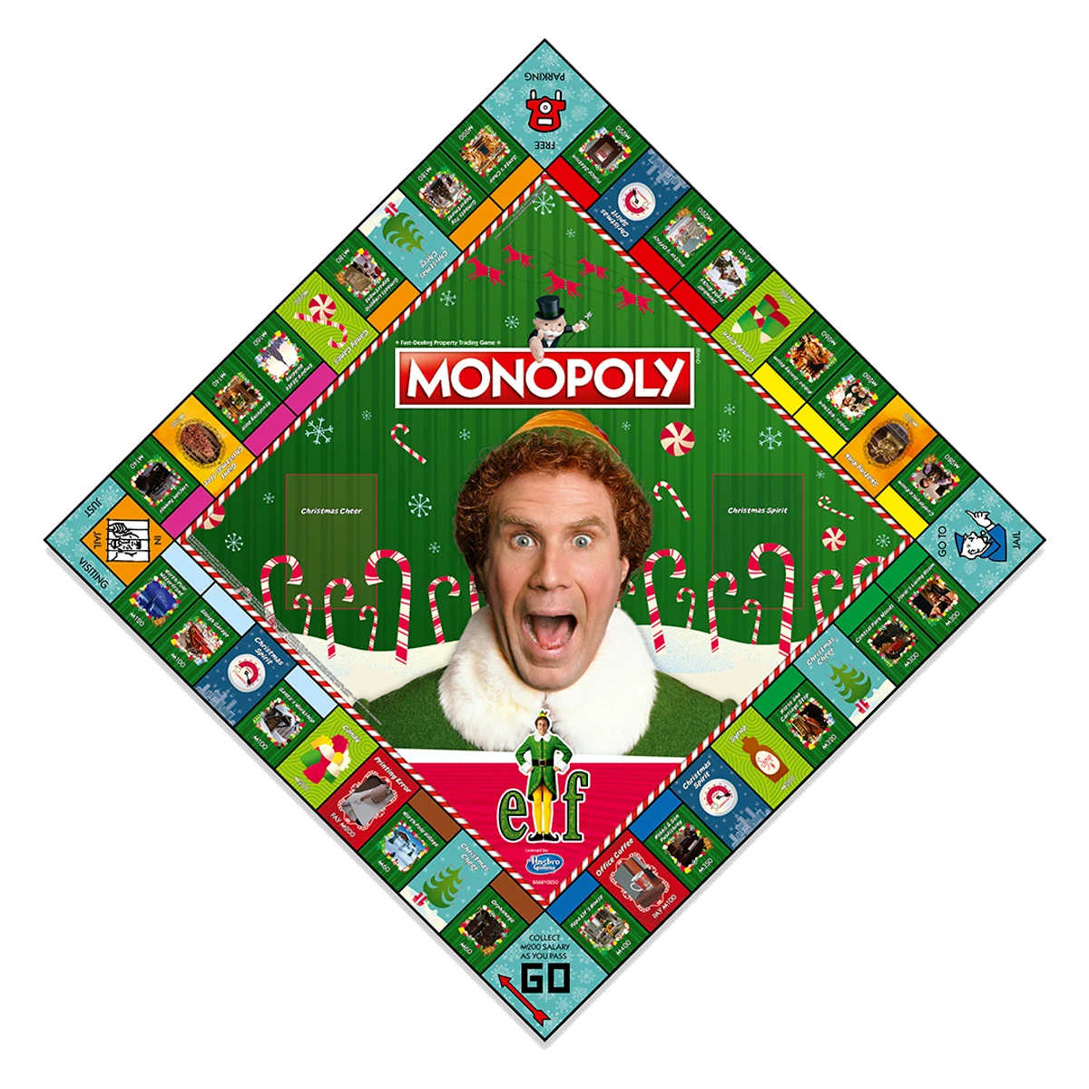 Join Buddy Elf Monopoly Board Game for 2-6 Players