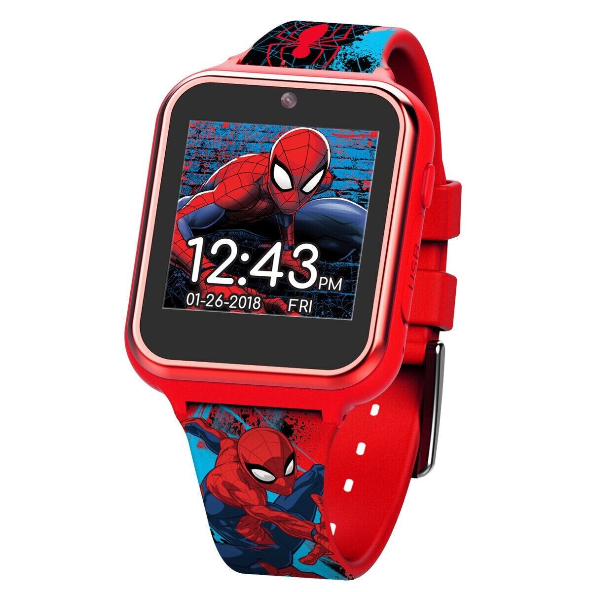 Spiderman Officially Licensed Smart Watch  Camera Time Learning Video Calculator
