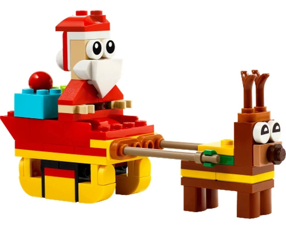 LEGO CREATOR SANTA'S SLEIGH RIDE SET 30670 POLYBAG CHRISTMAS NEW SEALED RARE