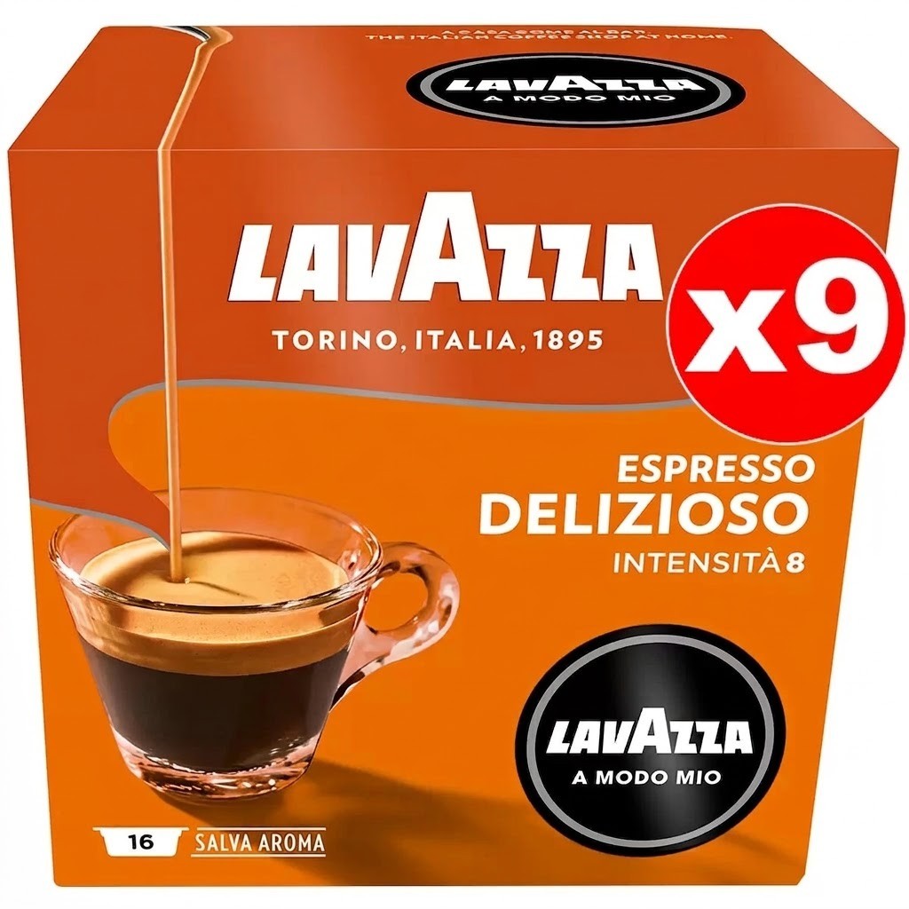 144 Capsules X Lavazza A Modo Mio Coffee Capsules Espresso Coffee Machine Pods