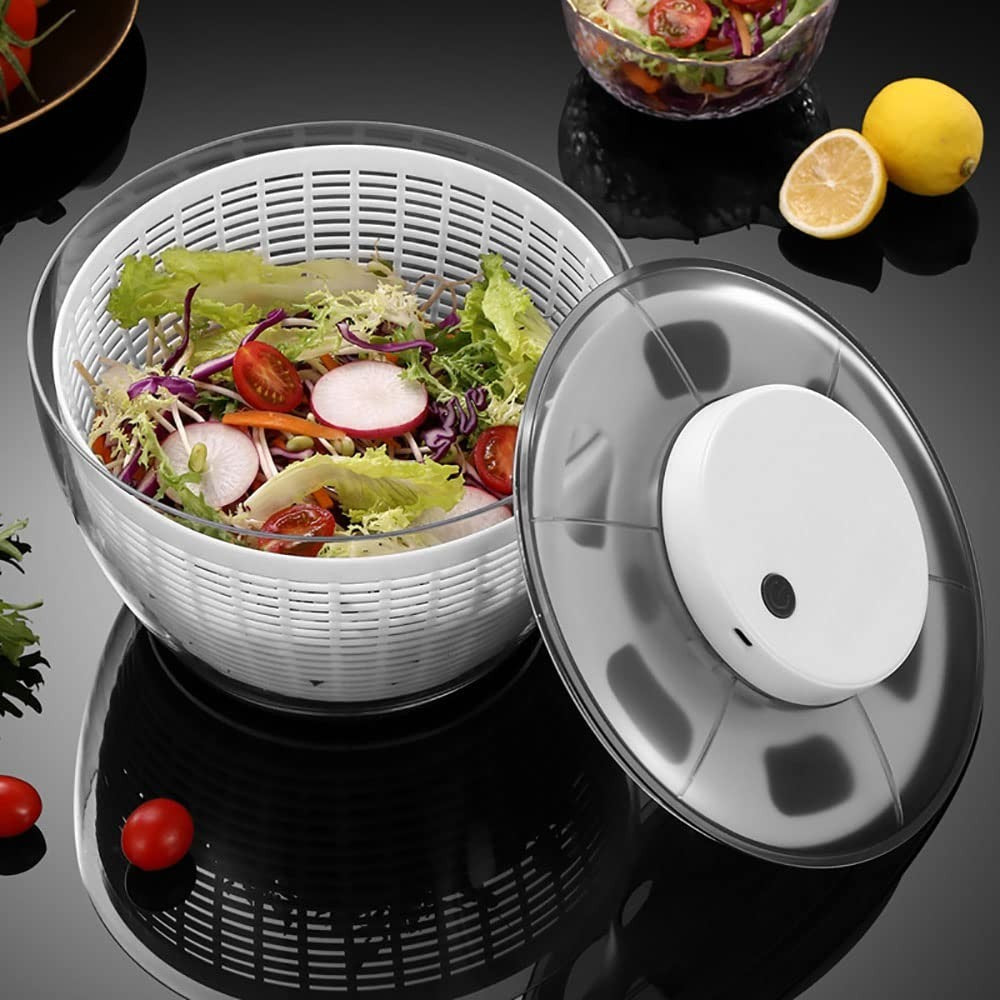 Sash & Bloom Electric Salad Veggie & Fruit Spinner