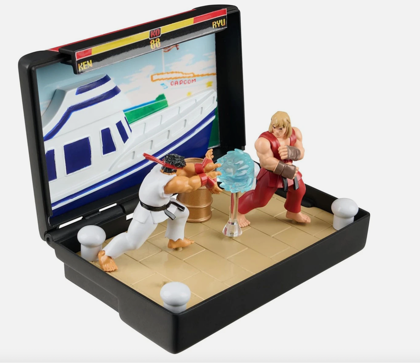 Console Heroes Street Fighter 2 II - Sega Mega Drive Diorama Capcom