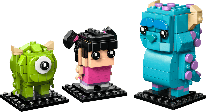 Lego 40861 Sulley, Mike and Boo Figures Brickheadz Monster Inc Brand new in box
