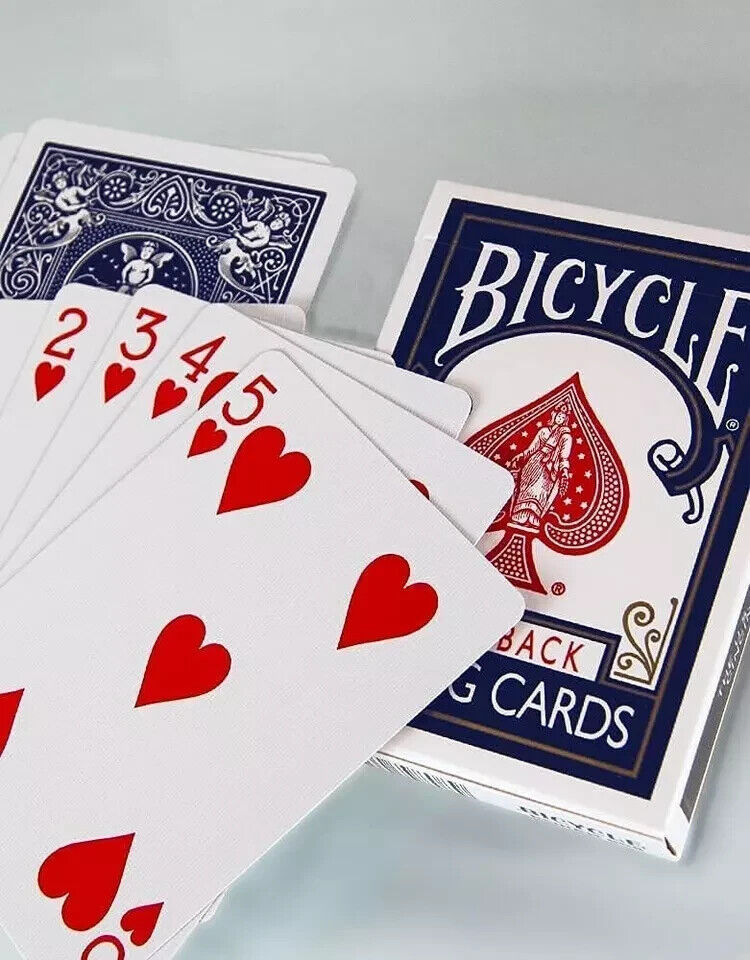 2 Decks Bicycle Card US RIDER BACK Playing Cards Red & Blue Made In USA